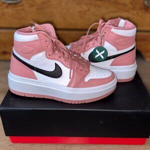 NEW Women's Jordan 1 Elevate High Red Stardust